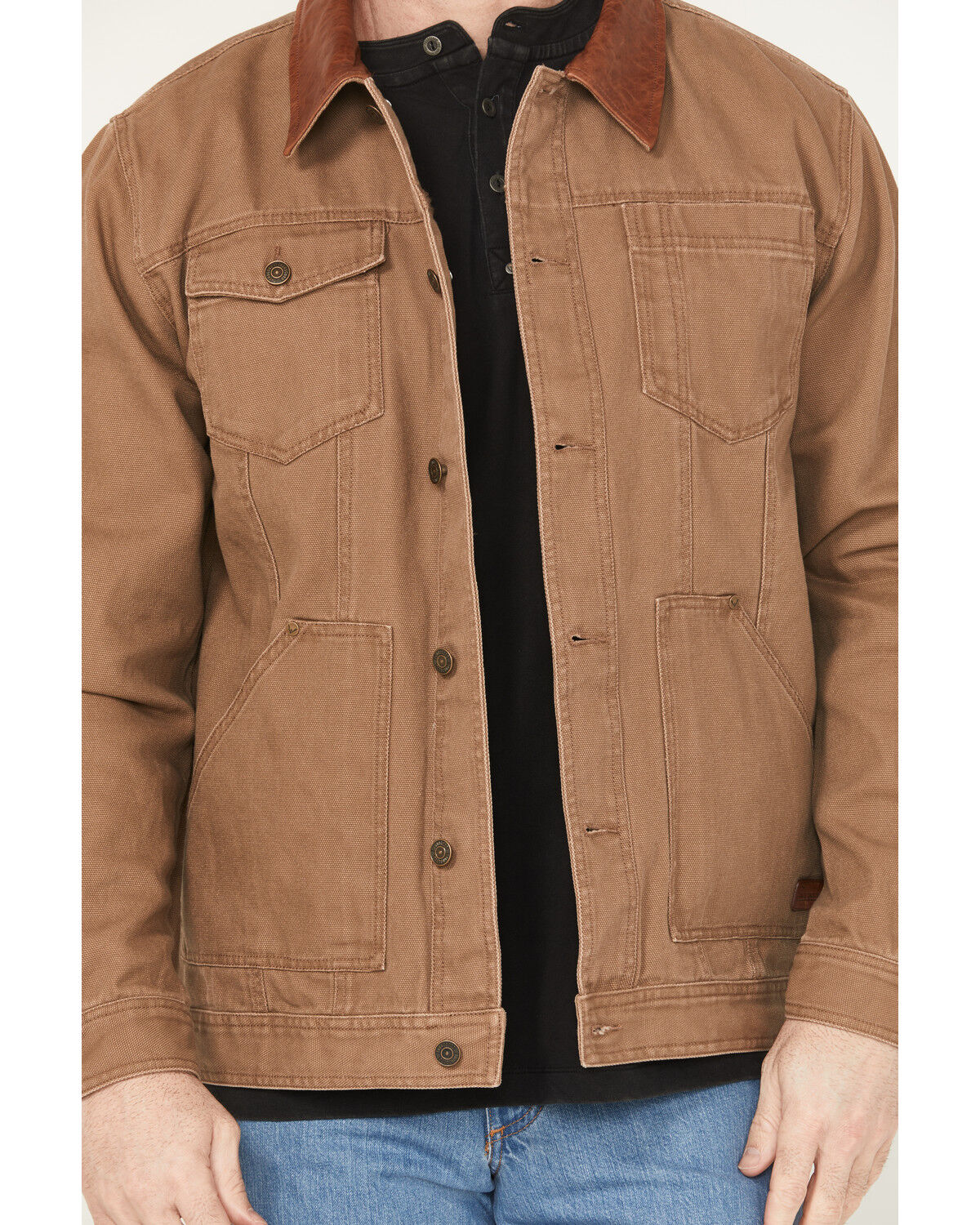 Thorogood Men's Canvas Button-Down Trucker Jacket