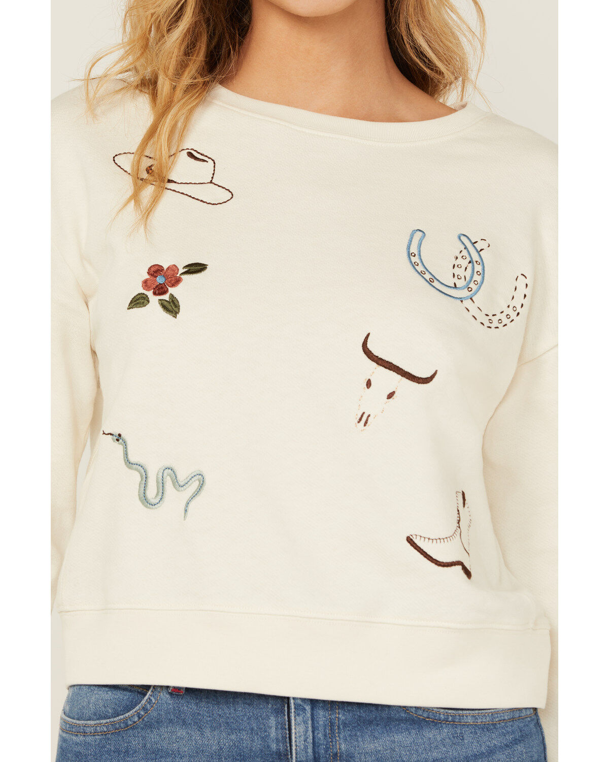 Pendleton Women's Conversation Print Sweatshirt