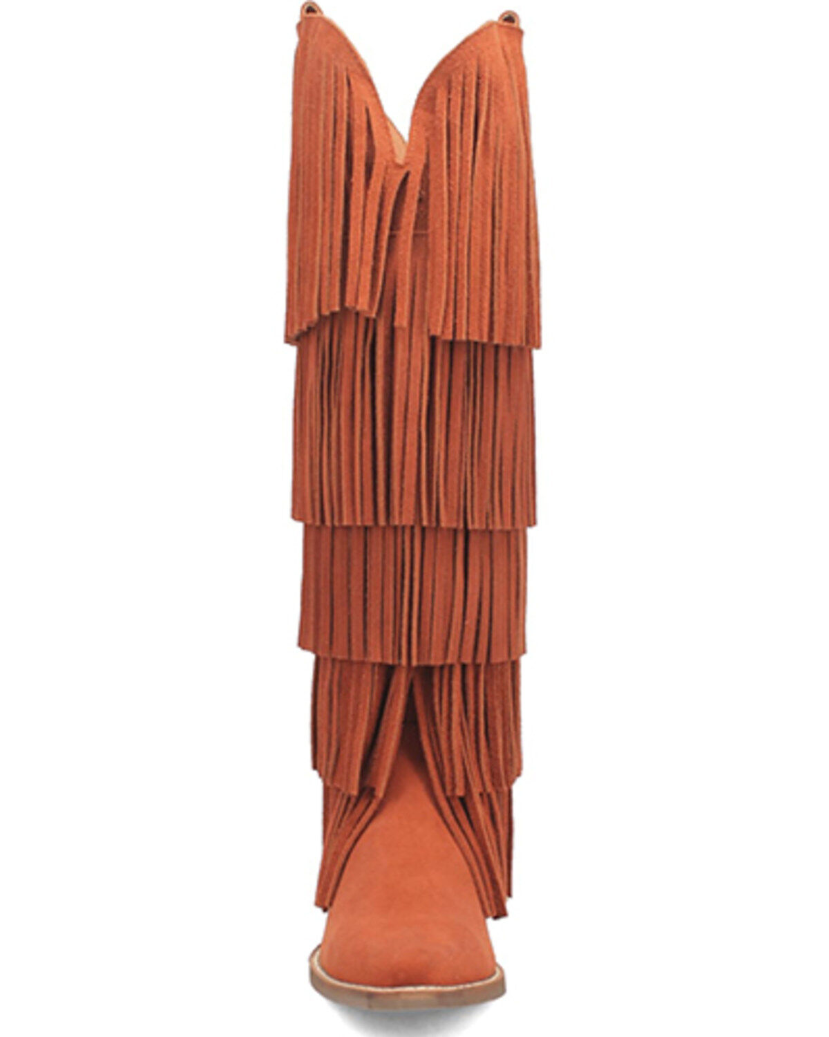 Dingo Women's Wild Child Suede Fringe Tall Western Boots - Snip Toe