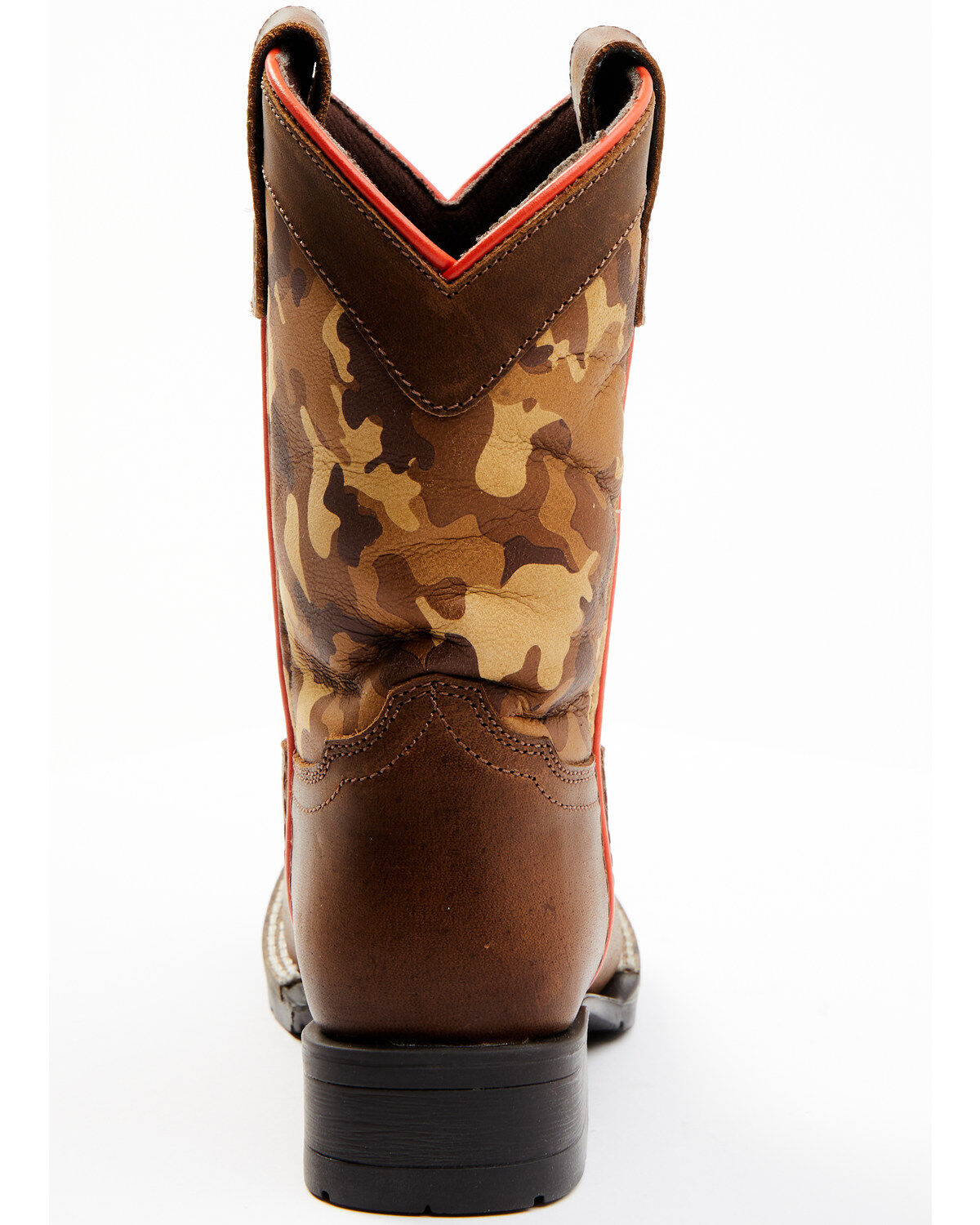 Cody James Boys' Camo Western Boot - Square Toe