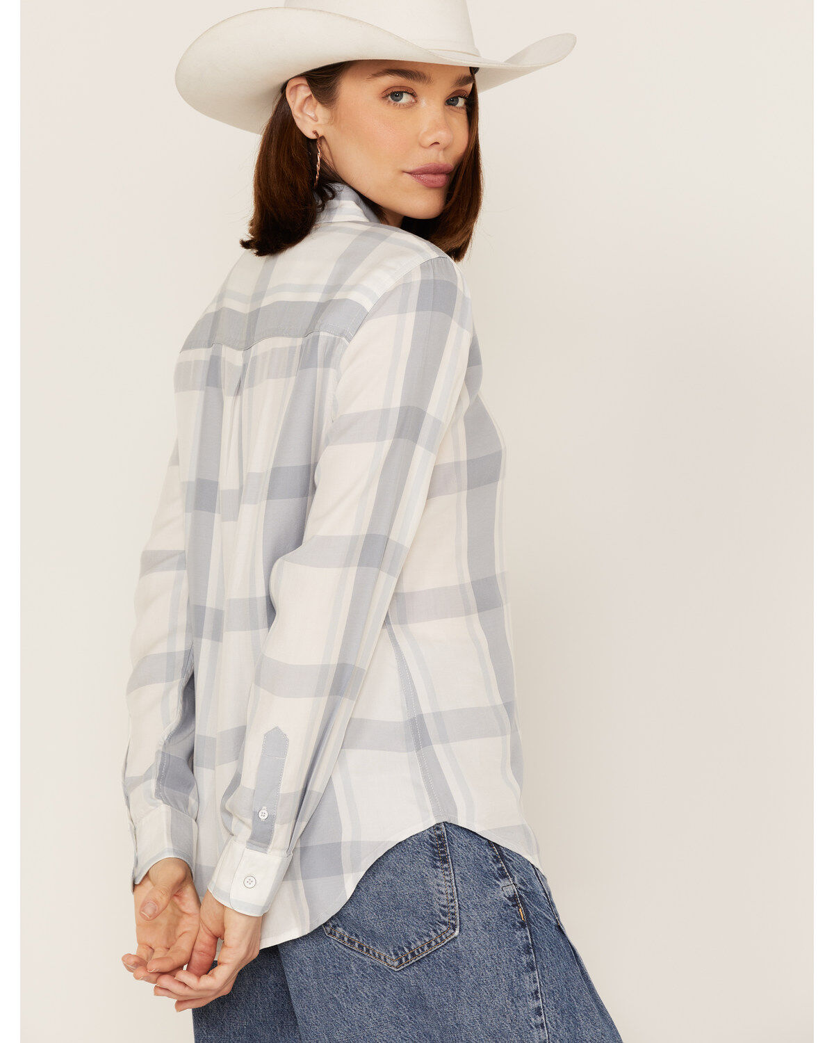 Flag & Anthem Women's Desert Son Long Sleeve Plaid Shirt