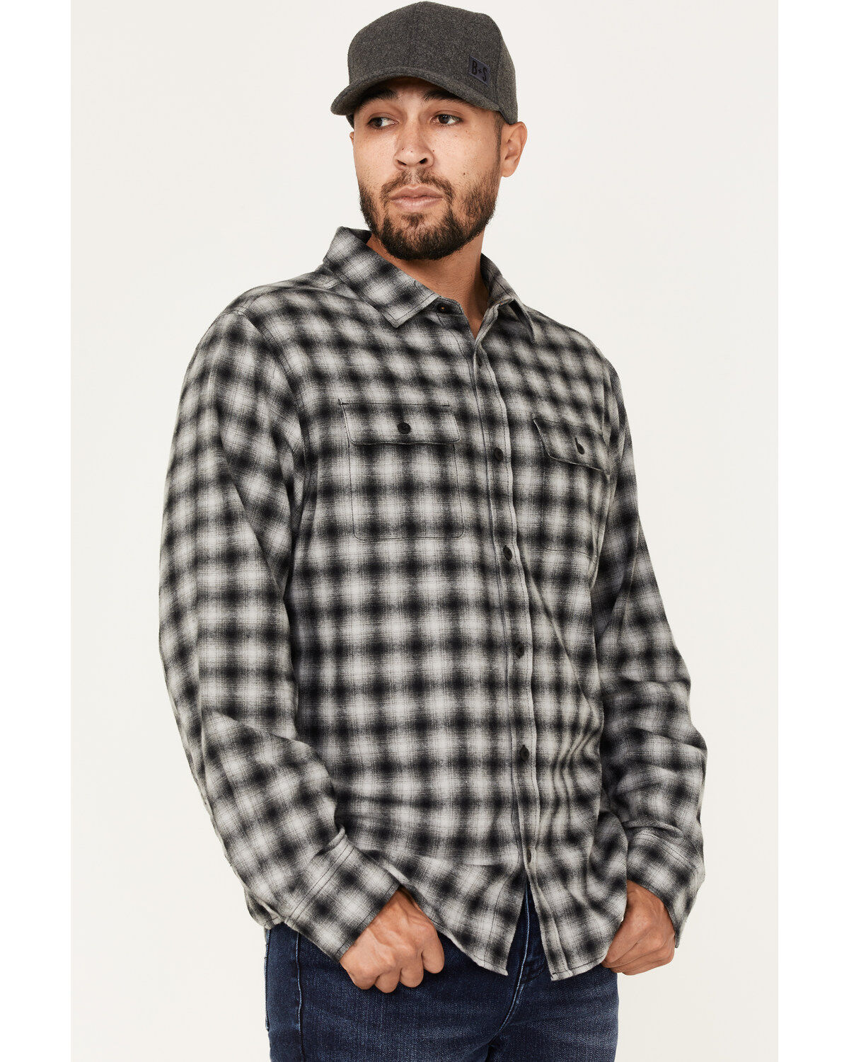 Brothers and Sons Men's Everyday Plaid Button Down Western Flannel Shirt