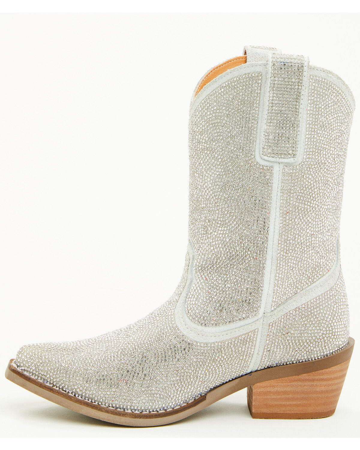 Dingo Girls' Silver Dollar Embellished Western Boots - Snip Toe