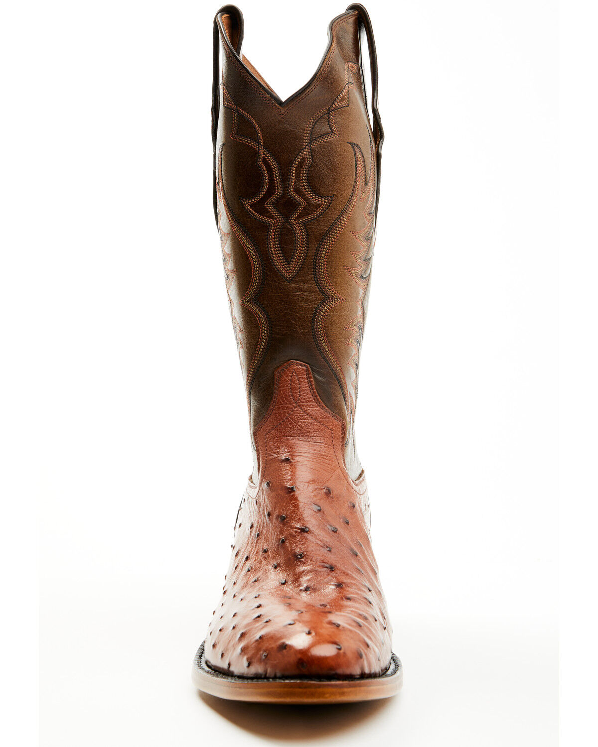 Tony Lama Men's Kenway Exotic Ostrich Western Boots - Round Toe