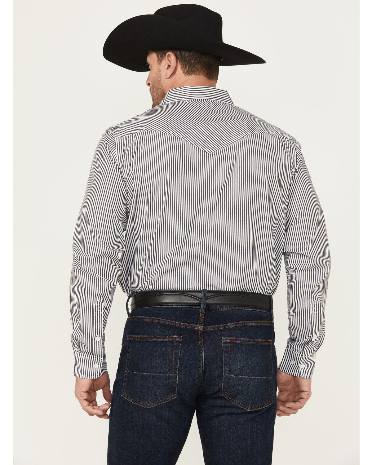 Cody James Black 1978® Men's Condor Striped Print Long Sleeve Button-Down Western Shirt