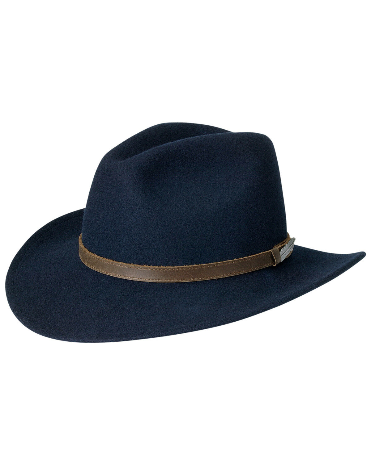 Black Creek Men's Crushable Felt Western Fashion Hat