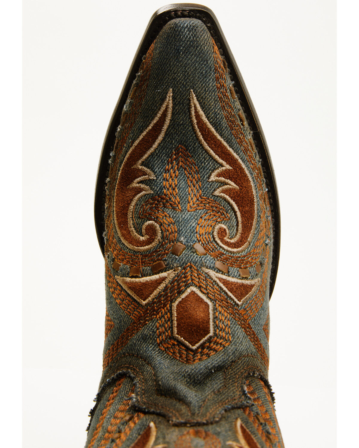 Corral Men's Denim Western Boots - Snip Toe