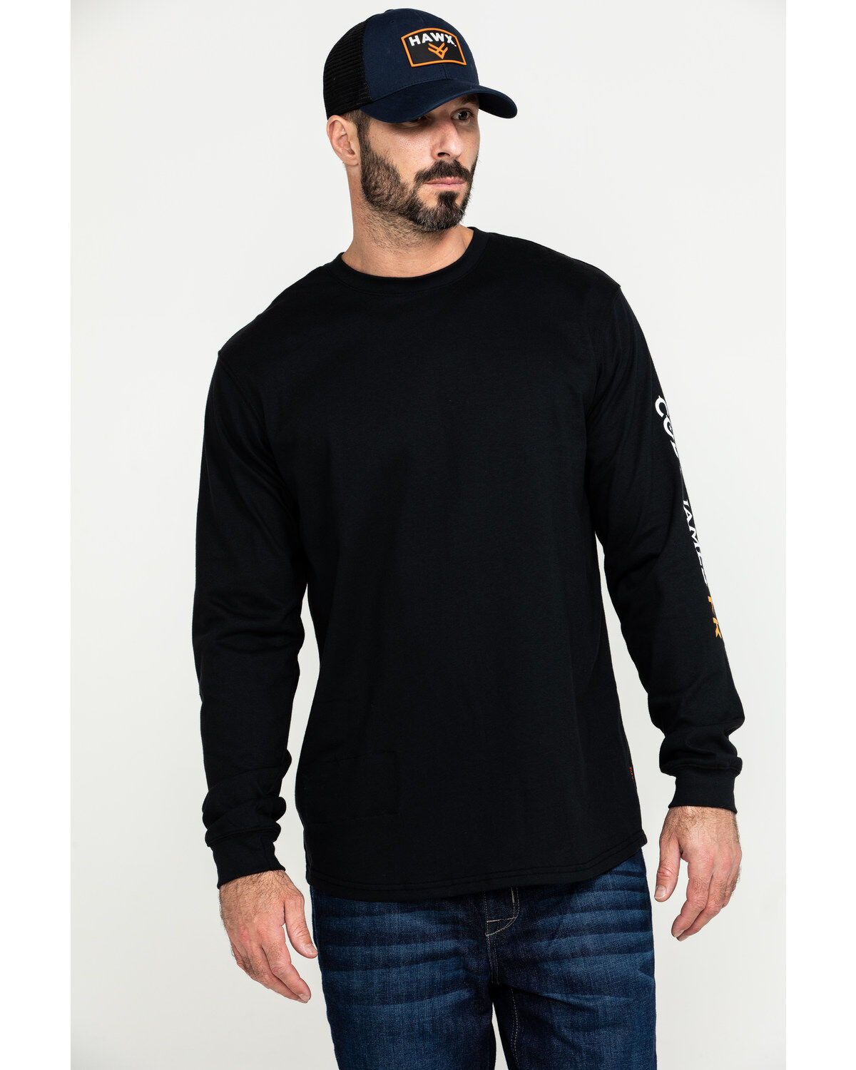 Cody James Men's FR Logo Long Sleeve Work Shirt - Tall