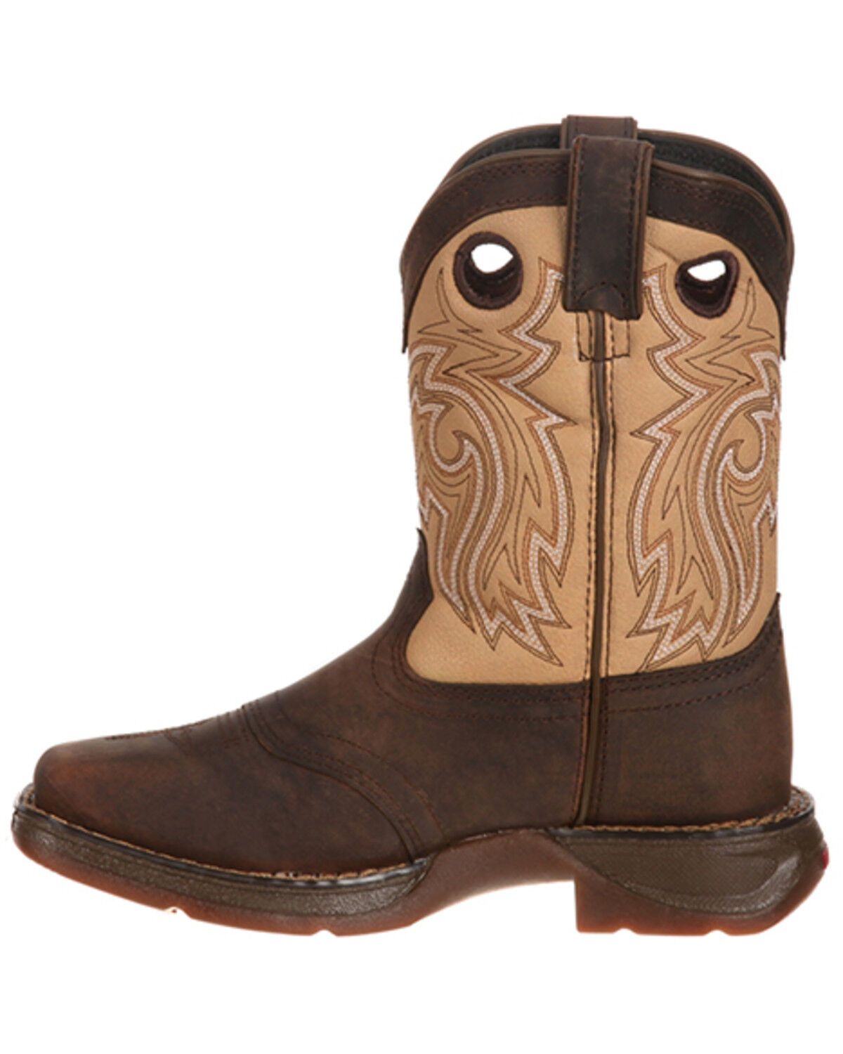 Durango Boys' Saddle Western Boots - Broad Square Toe