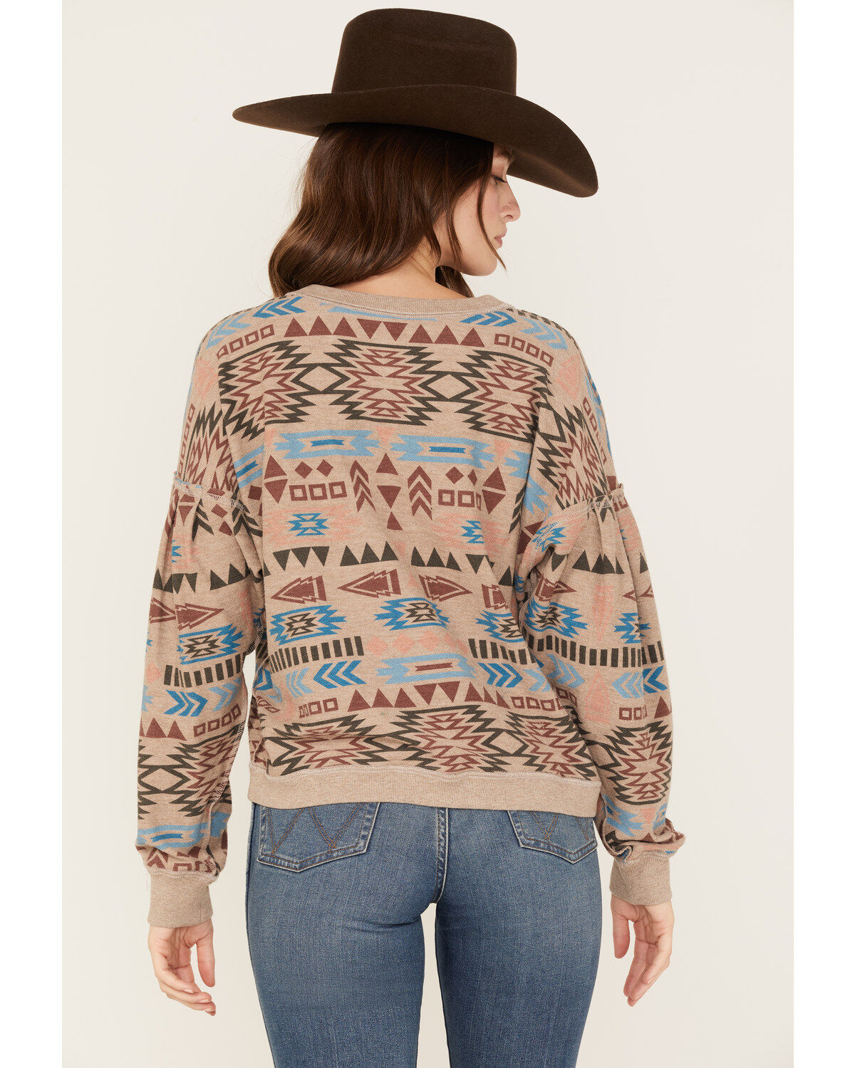 Ariat Women's Rainbow Vista Southwestern Sweatshirt