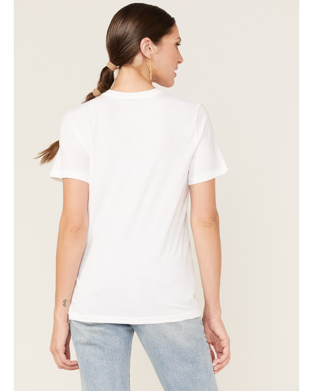 Wrangler Women's Boot Barn Exclusive Sunset Cactus Logo Graphic Tee