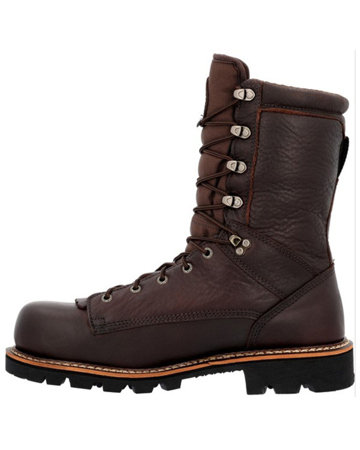 Rocky Men's Rams Horn 8" Waterproof Western Work Boots - Composite Toe