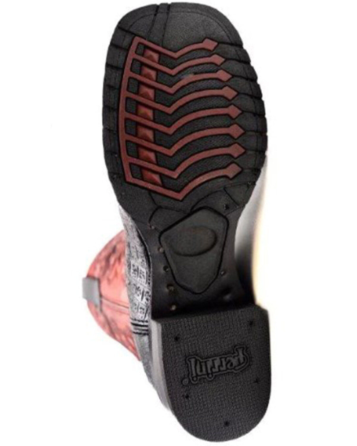 Ferrini Men's Crocodile Print Western Boots - Broad Square Toe