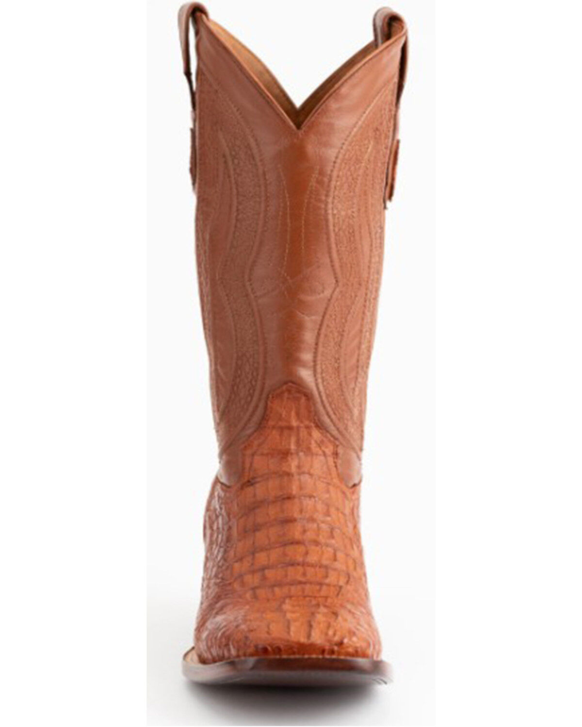 Ferrini Men's Dakota Exotic Crocodile Western Boots - Broad Square Toe