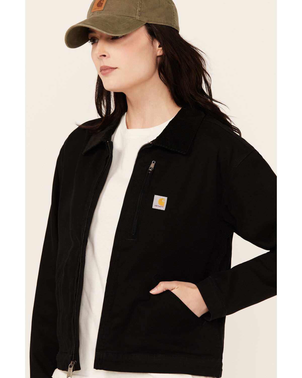 Carhartt Women's Rugged FleX™ Loose Fit Canvas Detroit Jacket