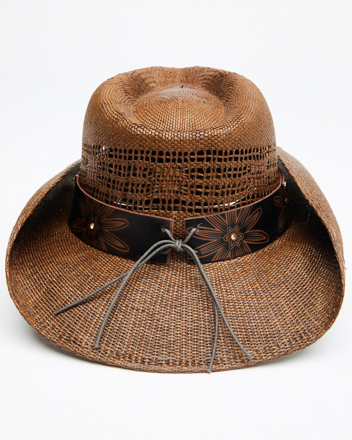 Shyanne Girls' Shane Raffia Straw Western Hat
