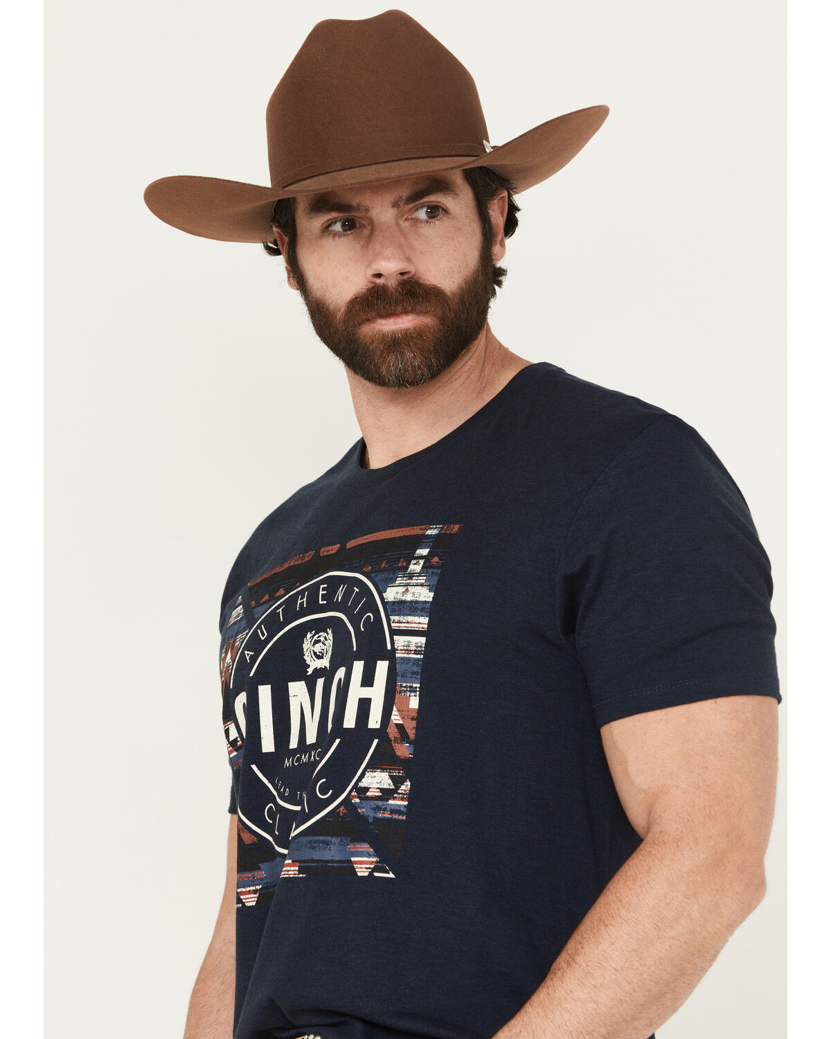 Cinch Men's Southwestern Logo Short Sleeve Graphic T-Shirt