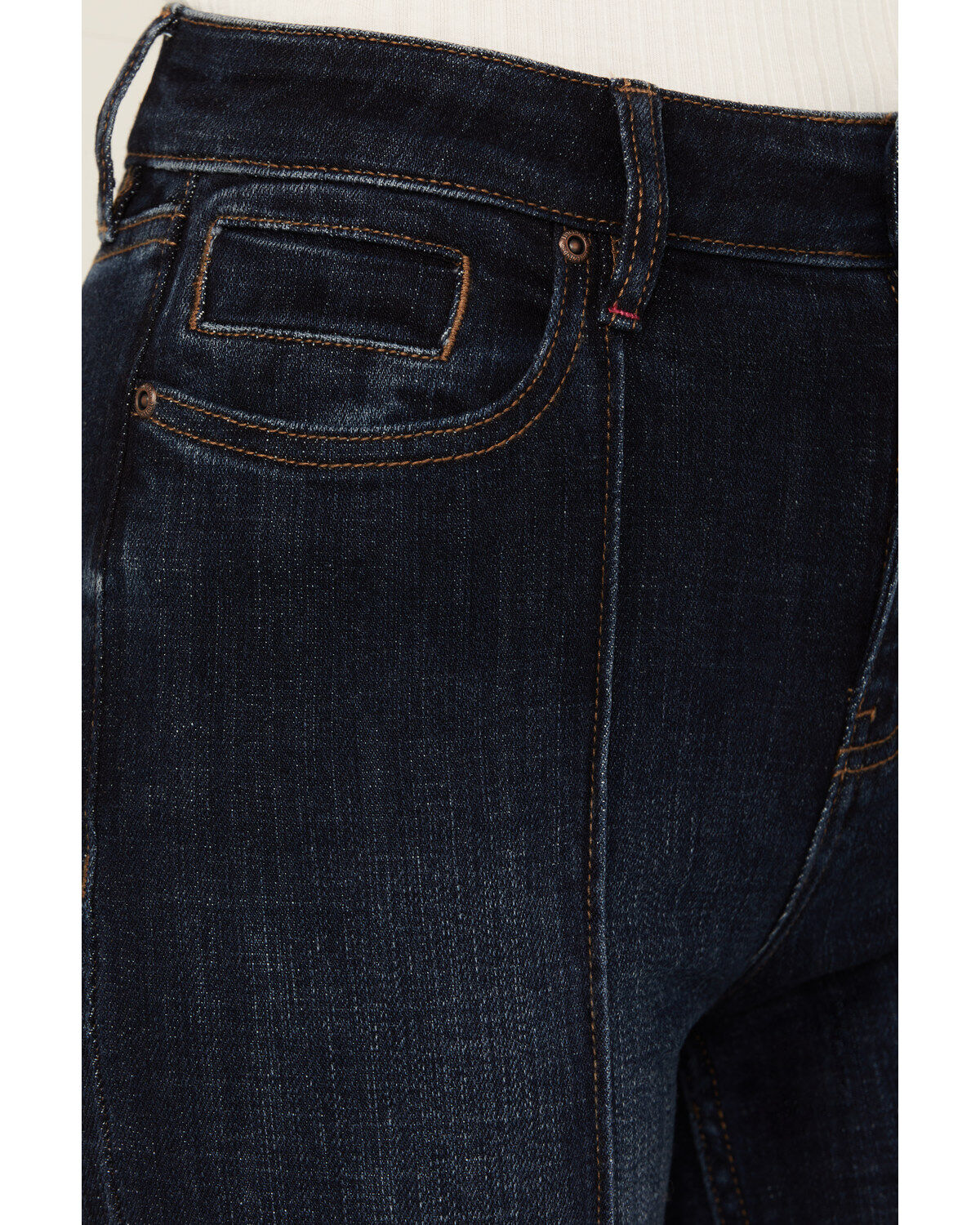 Idyllwind Women's Regent Dark Wash Gypsy High Rise Seamed Bootcut Comfort Stretch Denim Jeans
