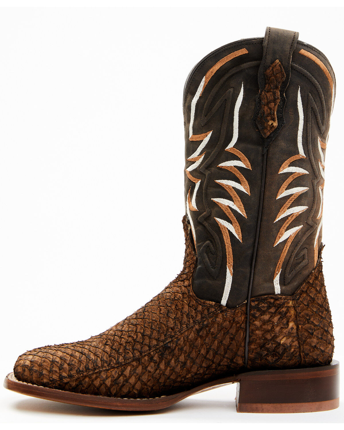 Dan Post Women's Exotic Sea Bass Western Boots - Broad Square Toe