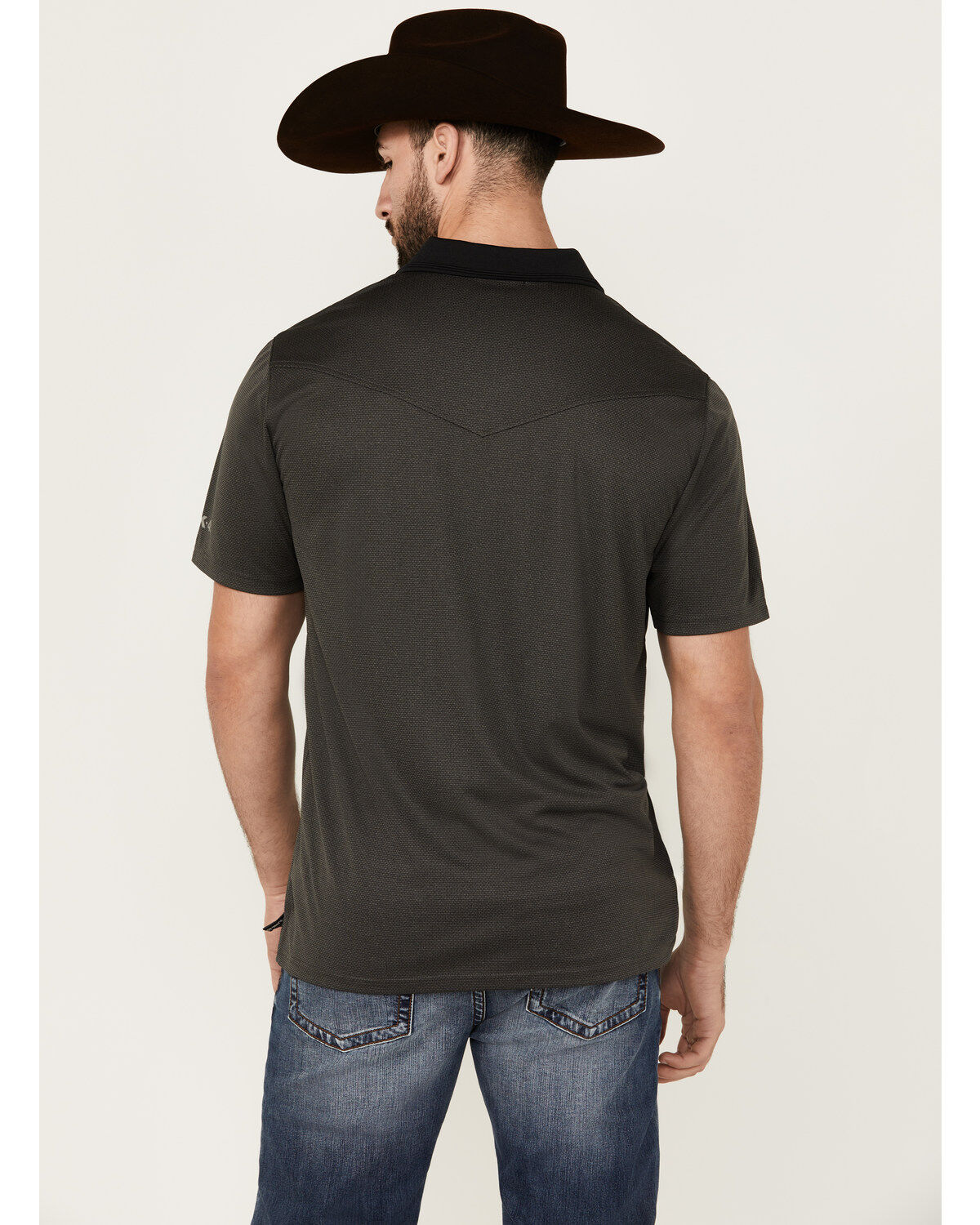 RANK 45&reg; Men's Ace High Solid Short Sleeve Polo Shirt