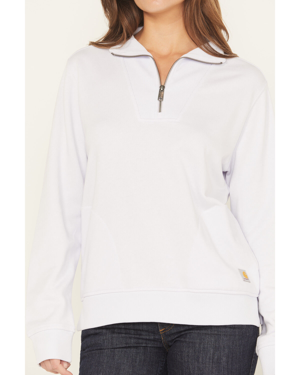 Carhartt Women's Tencel® Fiber Series Relaxed Fit Half-Zip Pullover