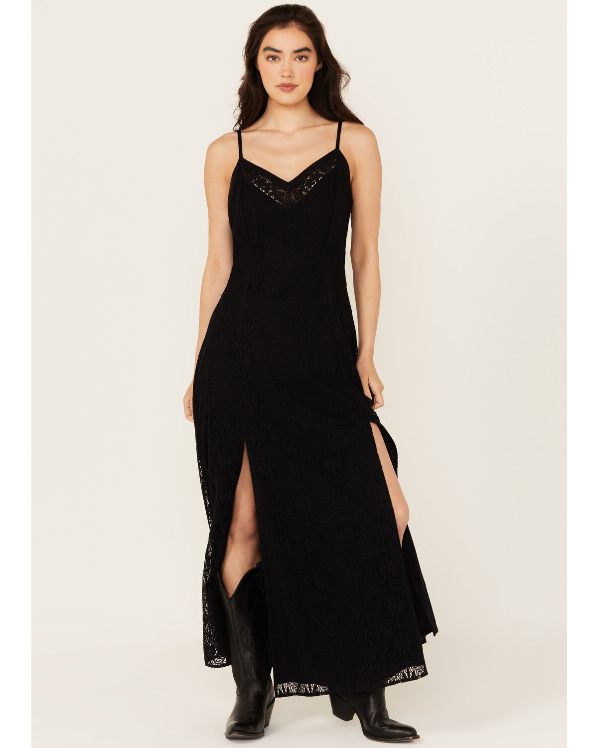 Idyllwind Women's Wyn Lace Sleeveless Maxi Dress