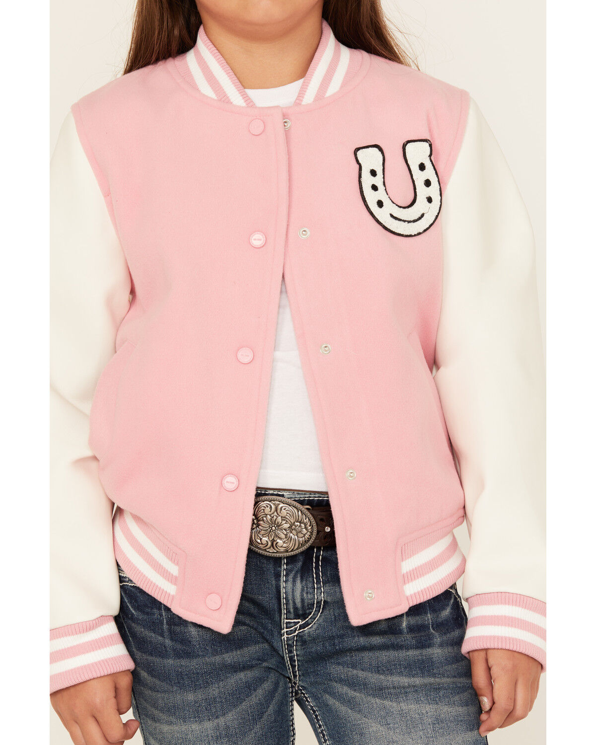 Urban Republic Girls' Varsity Jacket