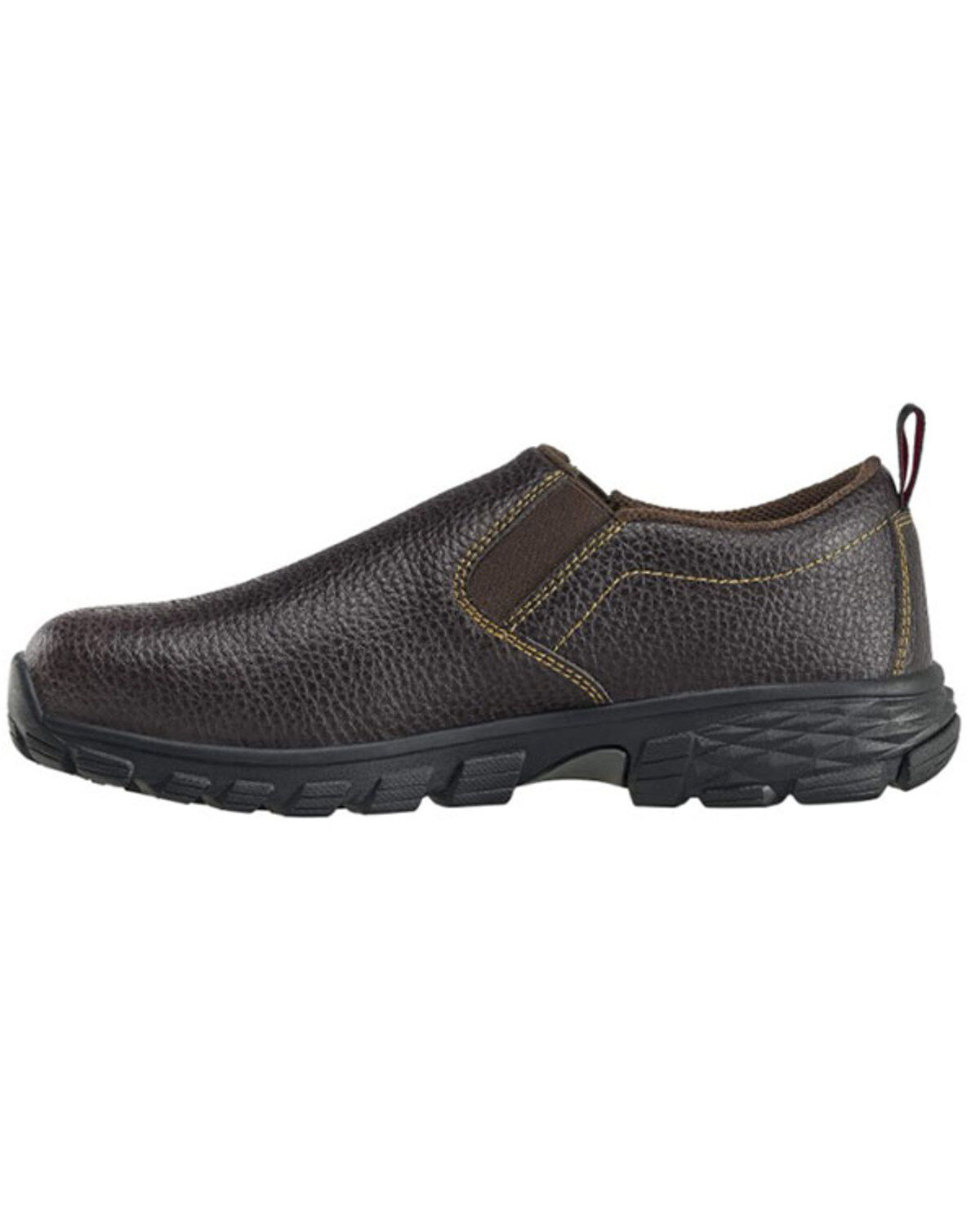 Avenger Men's Flight Brown Waterproof Work Shoes - Alloy Toe