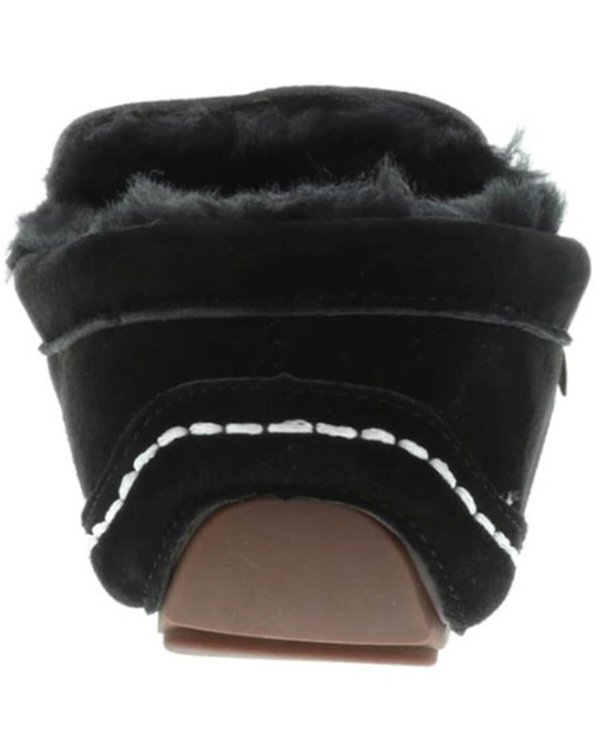 Lamo Women's Black Callie Slippers - Moc Toe