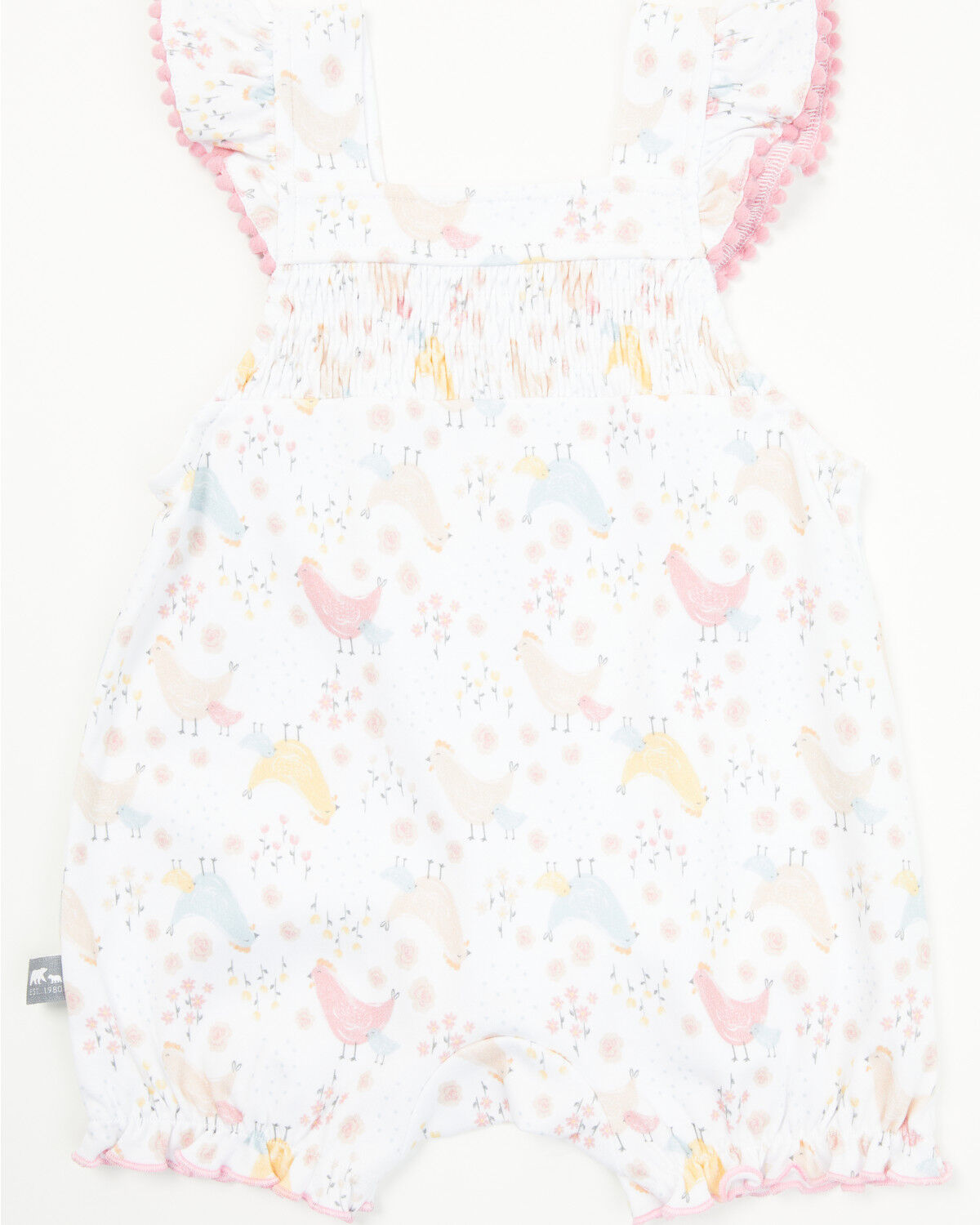 Rugged Bear Infant Girls' Chick Print Onesie