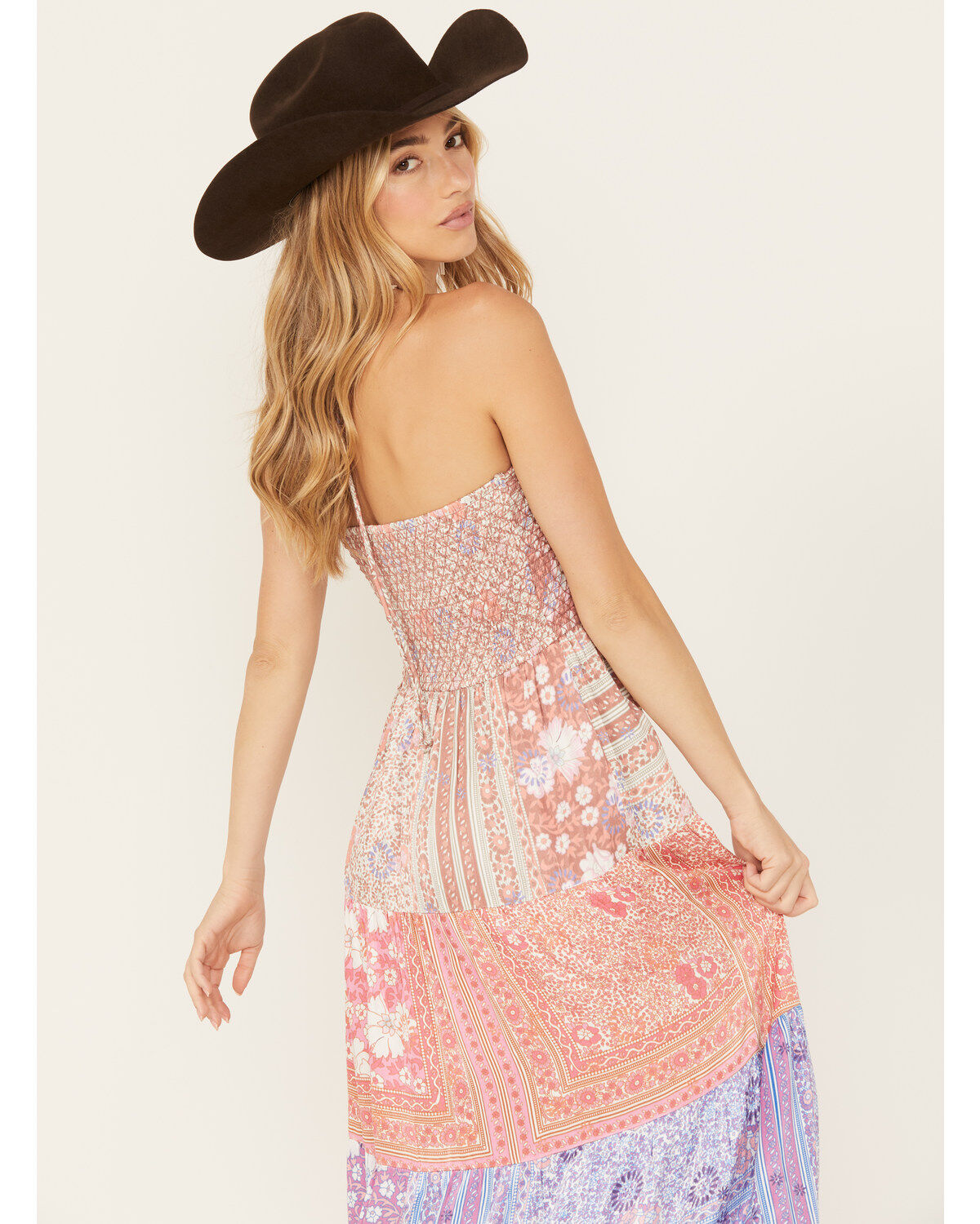 Jen's Pirate Booty Women's Fairytale Juliette Patchwork Maxi Dress