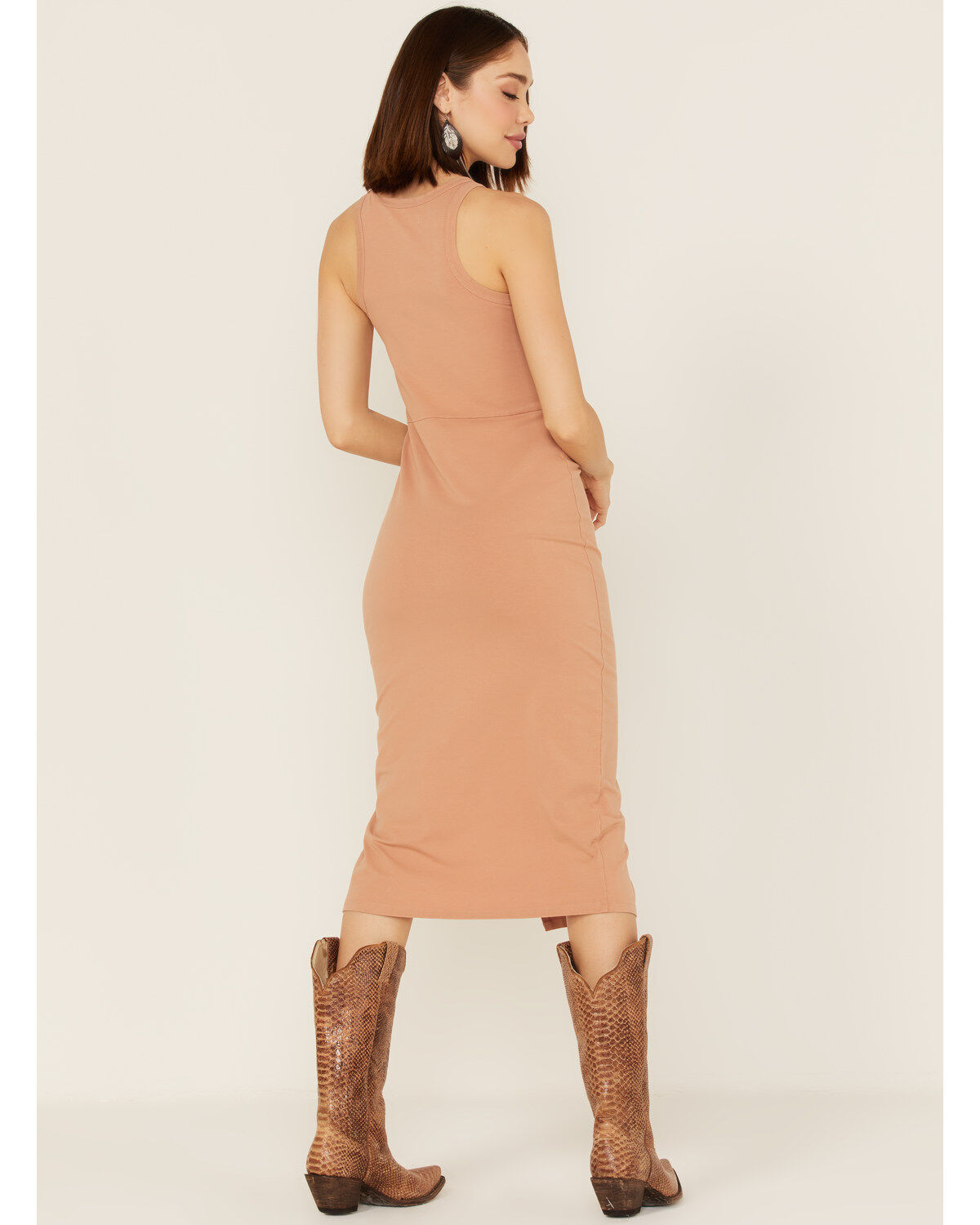 Cleo + Wolf Women's Split Side Tank Midi Dress