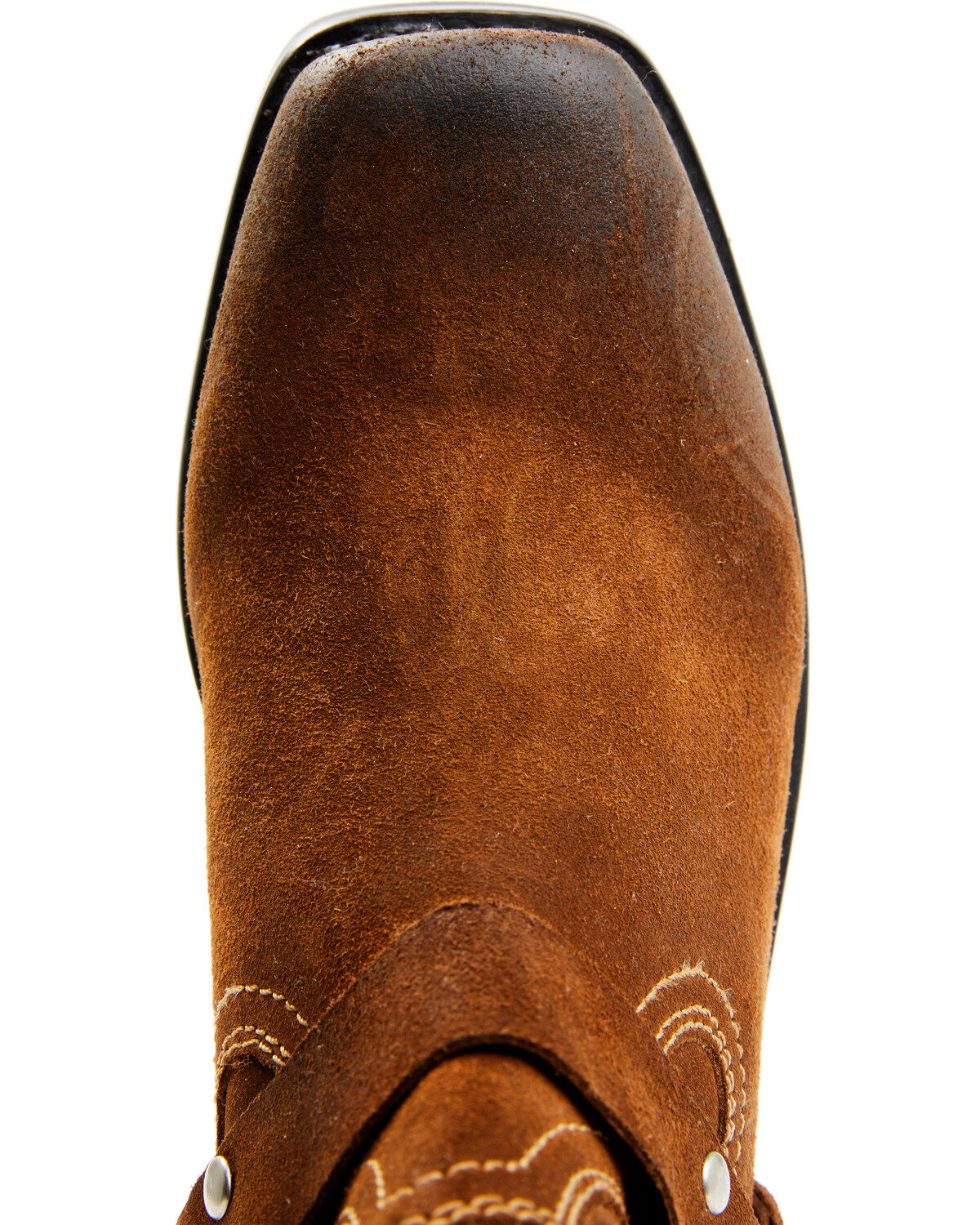 Brothers and Sons Men's Pull-On Roughout Motorcycle Boots - Square Toe