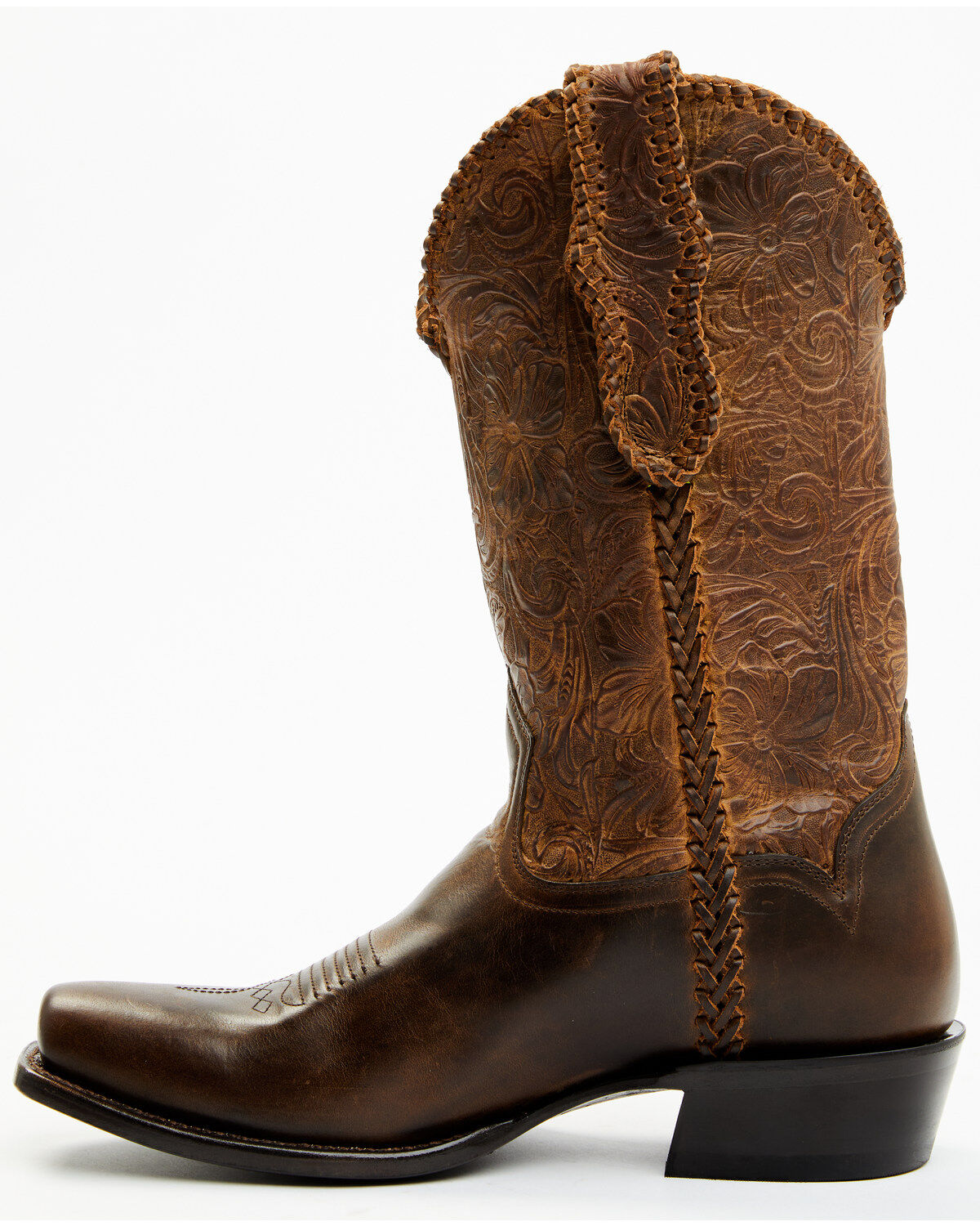 Moonshine Spirit Men's Pancho Tooled Western Boots - Square Toe