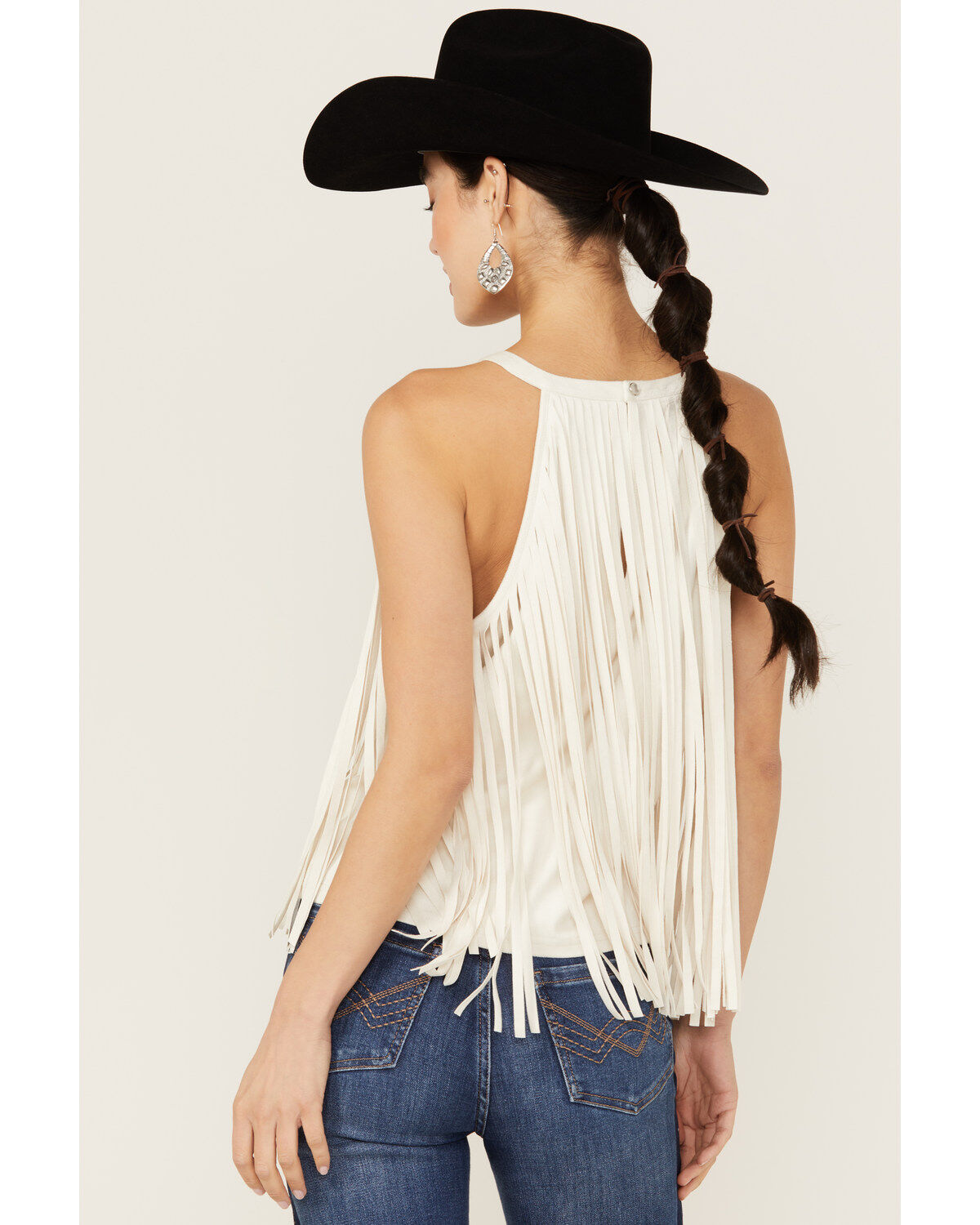 Idyllwind Women's Madie Faux Suede Fringe Tank