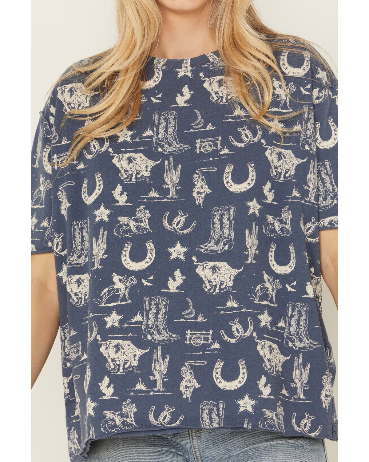 Free People Women's Painted Conversational Tee