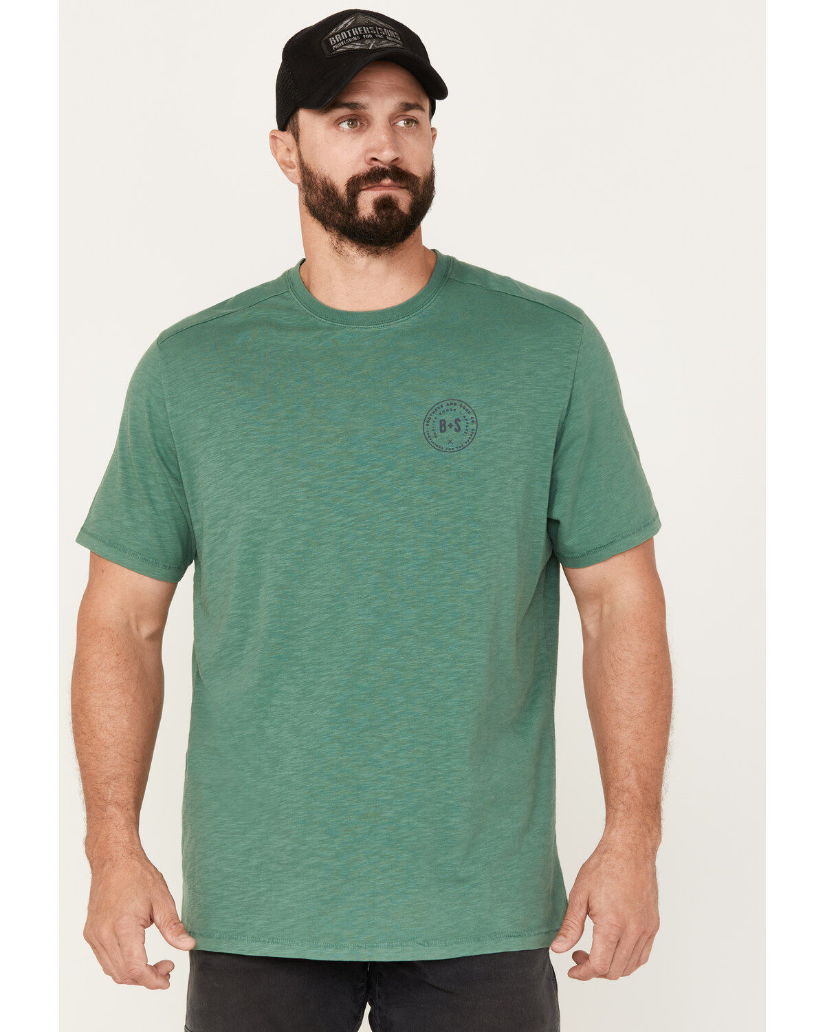 Brothers and Sons Men's Campfire Short Sleeve Graphic T-Shirt