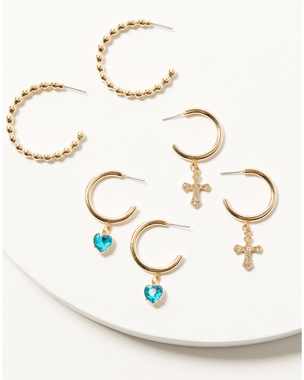 Shyanne Women's Hoop Earring Set - 3 Piece