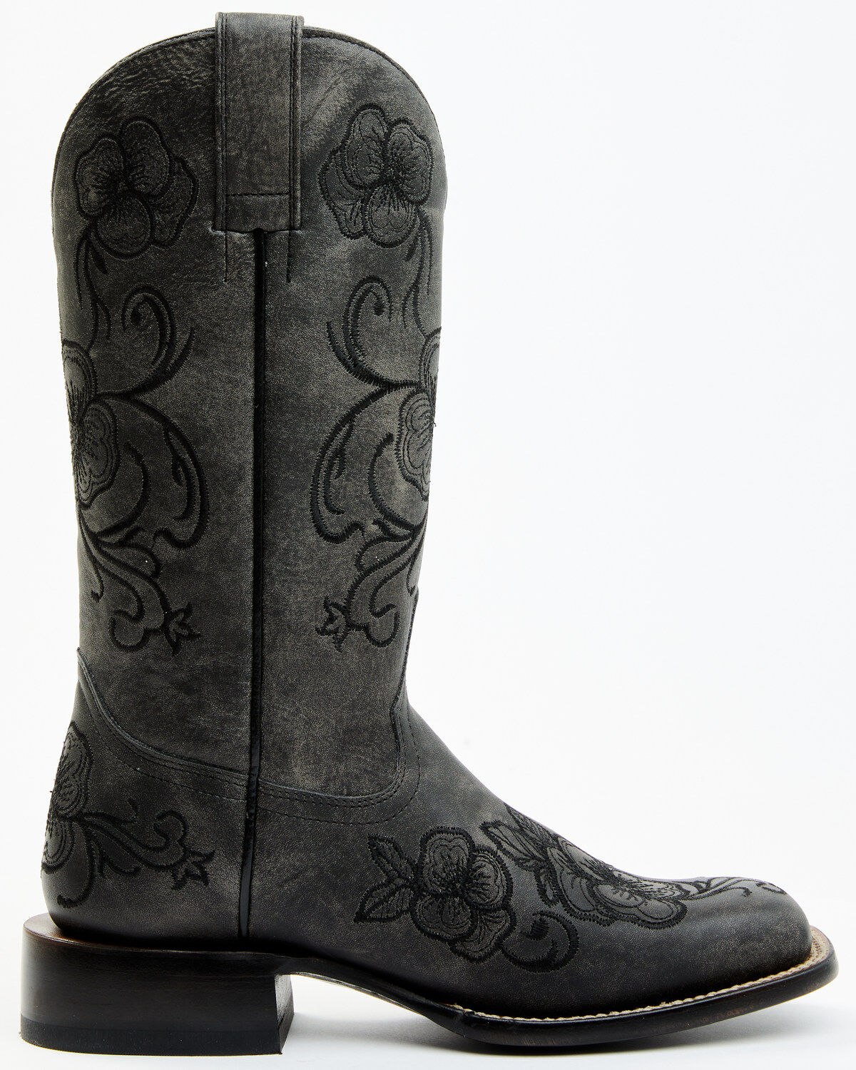 Shyanne Women's Lasy Western Boots - Broad Square Toe