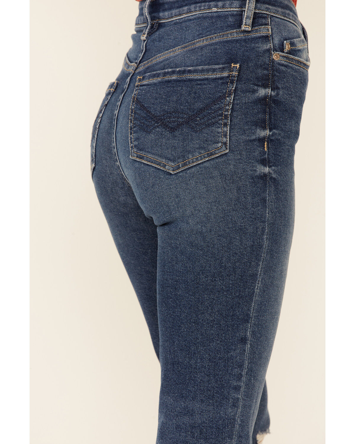 Idyllwind Women's Dark Wash Going Places Straight Denim Jeans