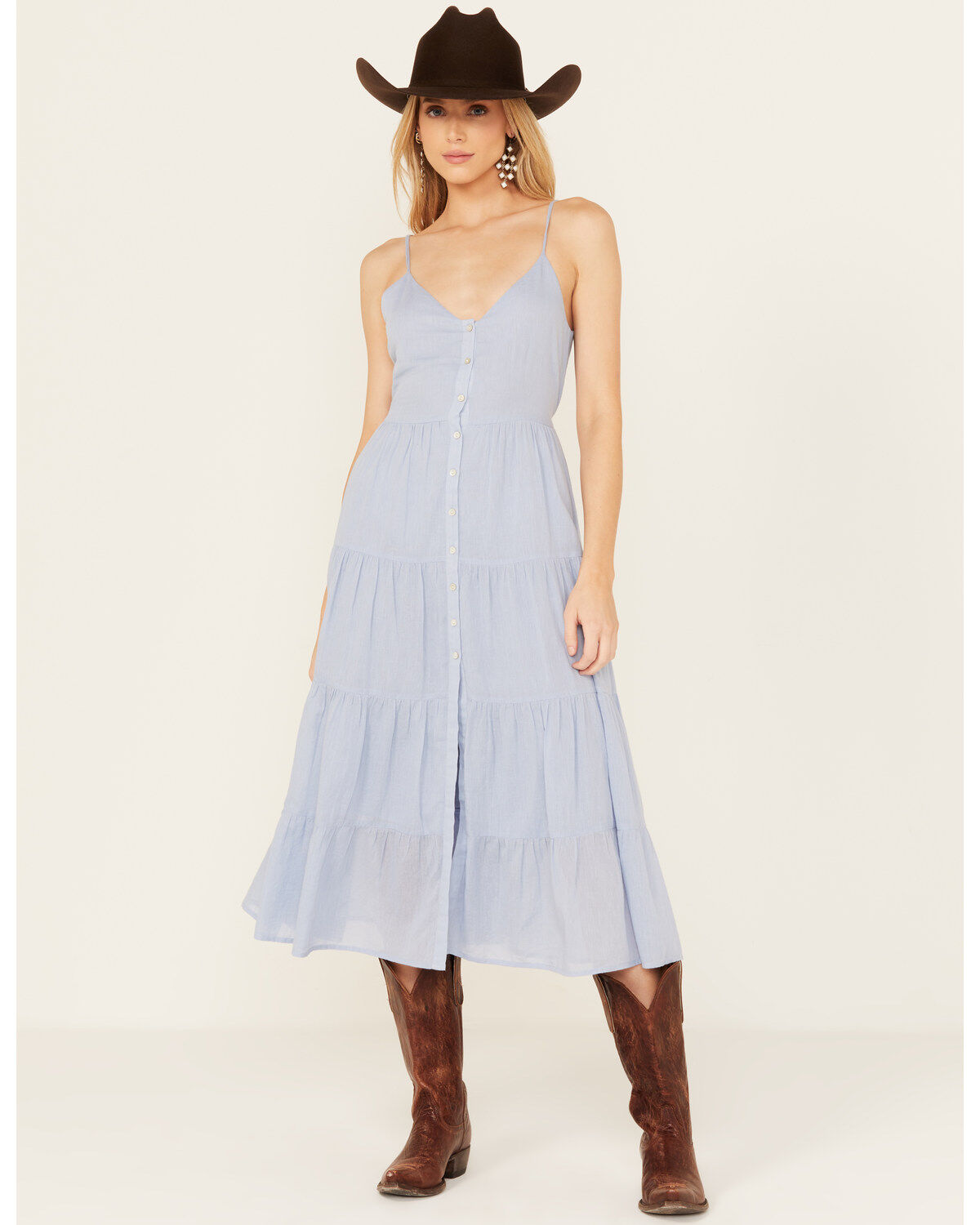 Bila Women's Windsor Tier Midi Dress