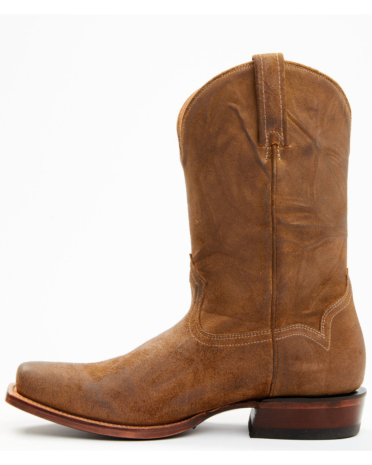 Moonshine Spirit Men's Pancho Roughout Western Boots - Square Toe