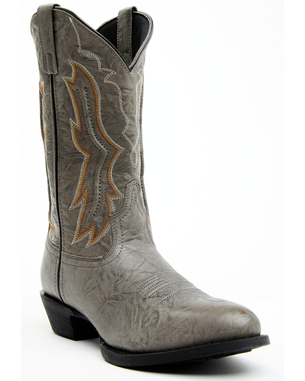 Laredo Men's Fancy Stitch Western Boots - Round Toe