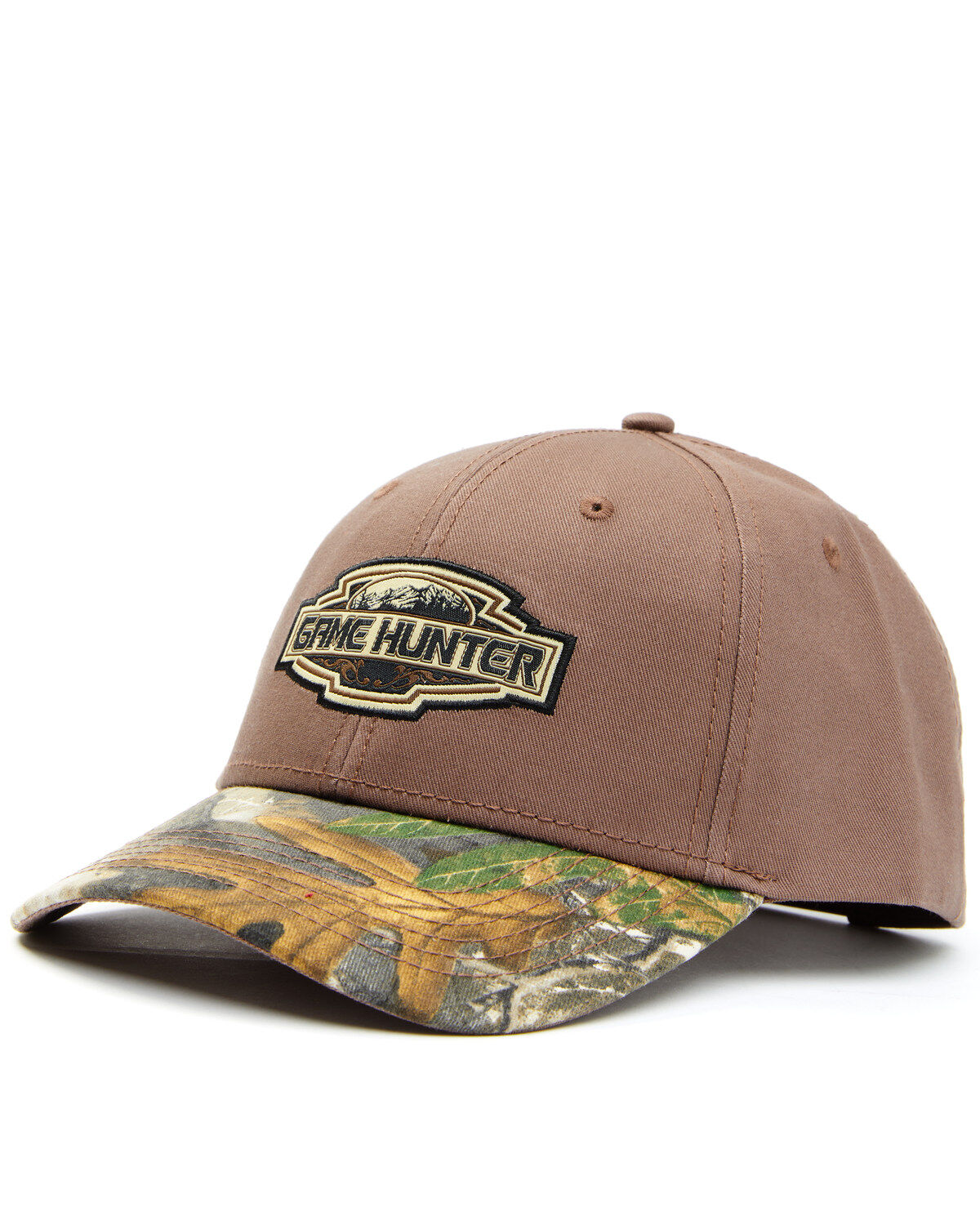 H3 Sportgear Men's Camo Print Game Hunter Logo Ball Cap