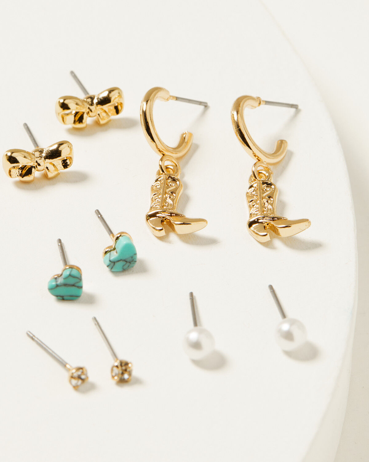 Shyanne Women's Western Holiday Earring Set - 10 Piece