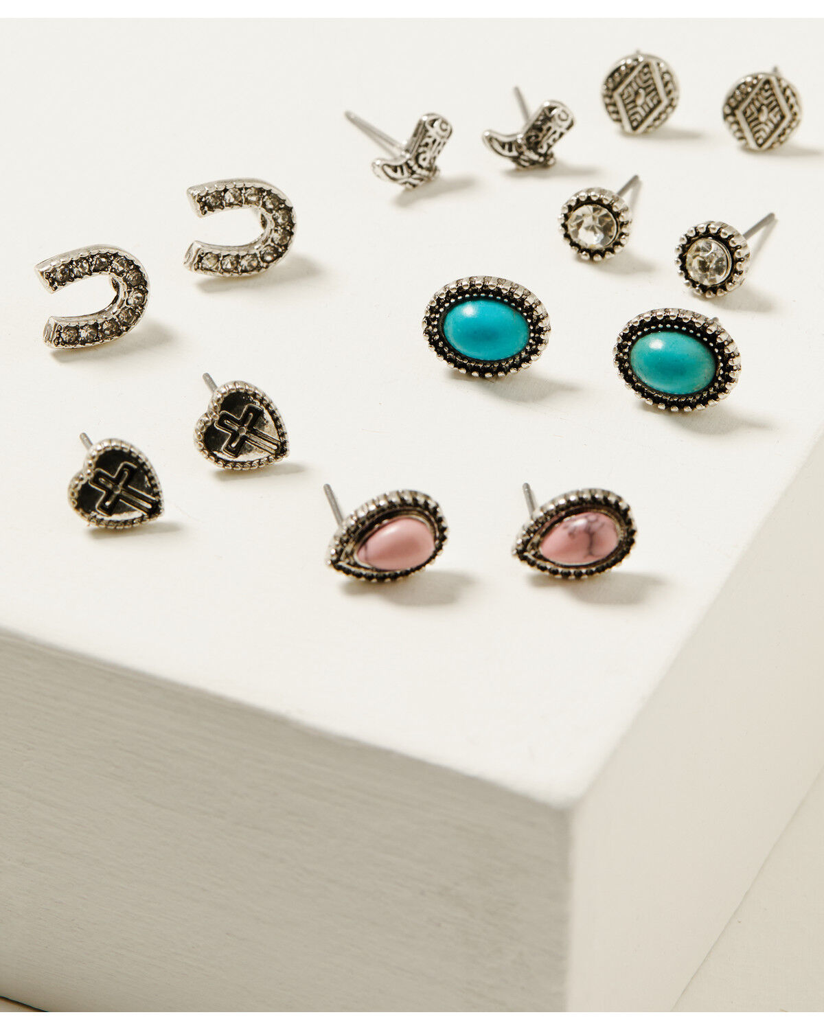 Shyanne Women's Cowgirl Earrings Set - 11 Piece