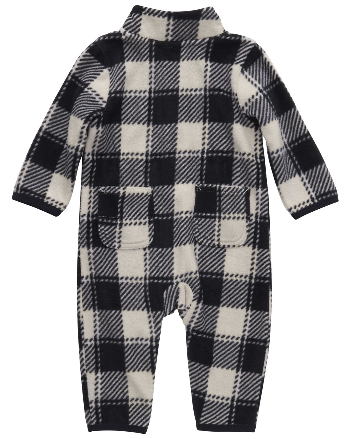 Carhartt Infant Boys' Plaid Print Long Sleeve Onesie