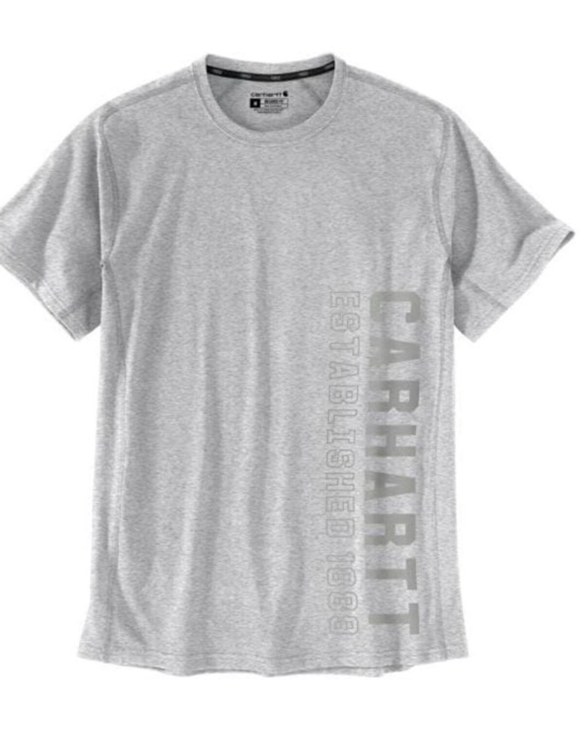 Carhartt Men's Force Midweight Logo Graphic Short Sleeve Work T-Shirt