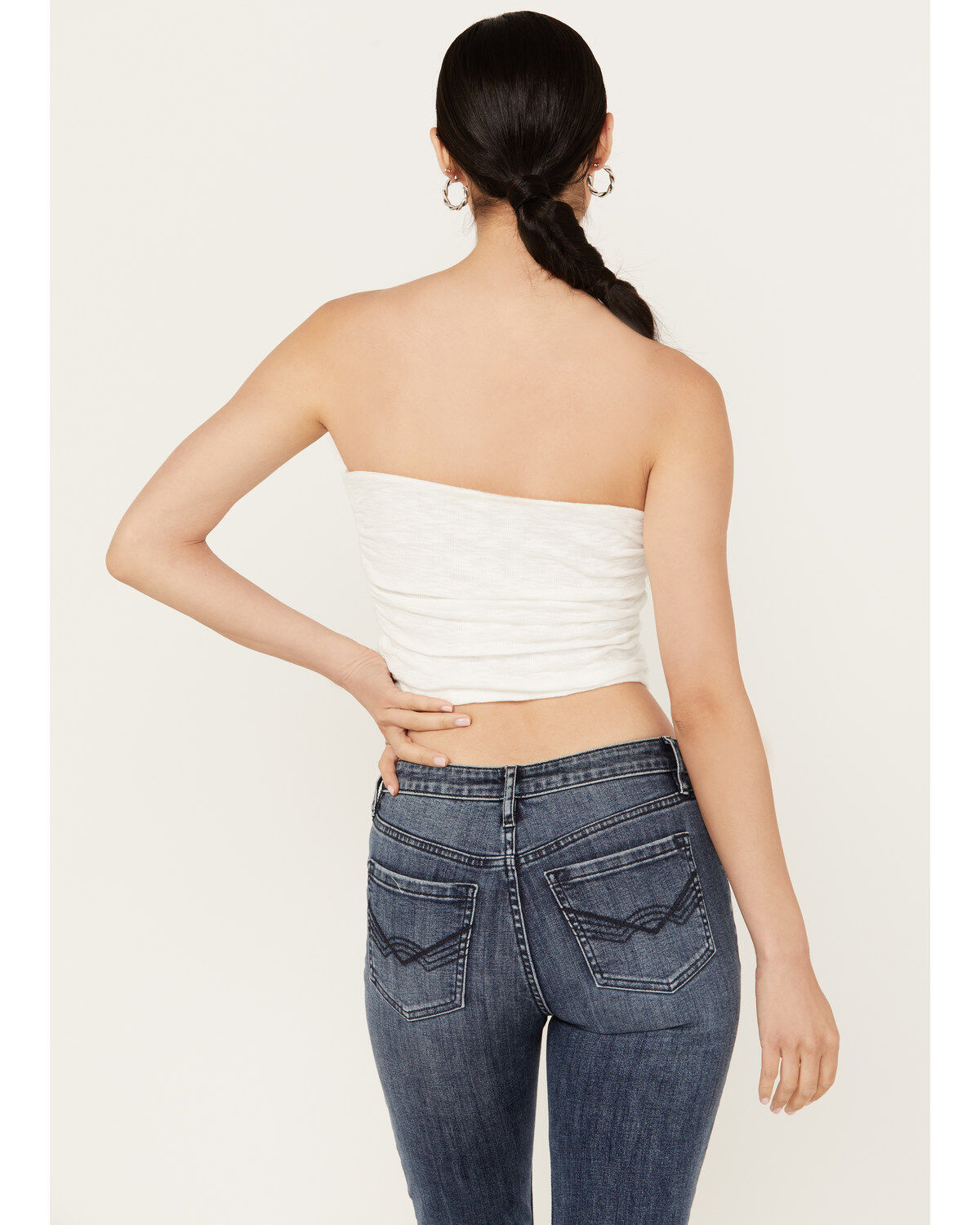 Free People Women's Boulevard Ruched Tube Top