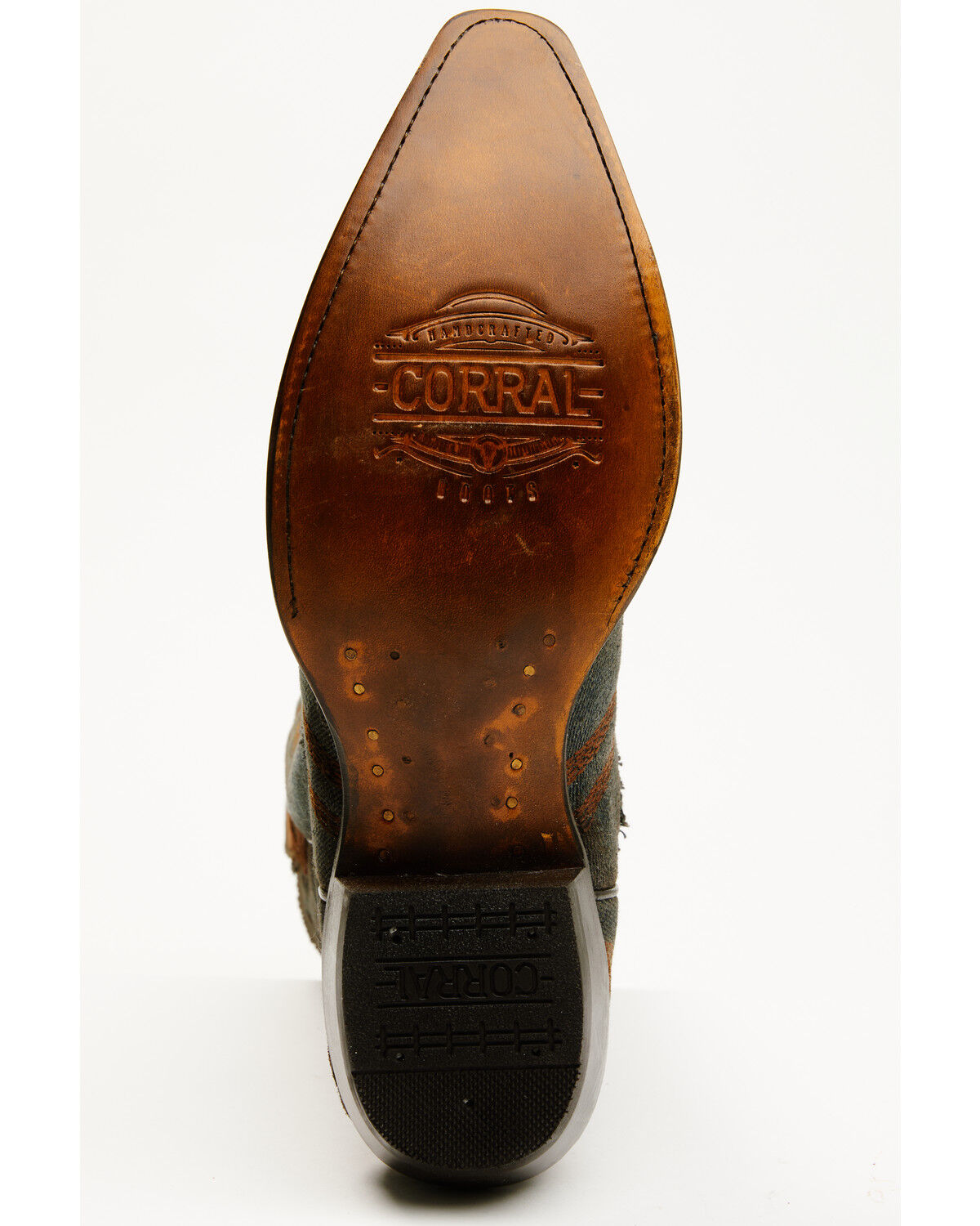 Corral Men's Denim Western Boots - Snip Toe